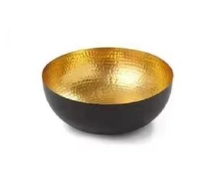 Cuenco de chocolate chapado en oro de aluminio, última colección, cuenco seguro dulce de mesa, plato de chocolate de diseñador más vendido - Product Image 4