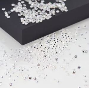 Diamant de laboratoire cultivé certifié IGI, taille brillant rond, 0,80 mm, 1,25 mm, couleur DEF, pierres de mêlée pour la fabrication de bijoux - Product Image 5