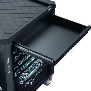 Rebel B785xD709xH1020mm 1000kg <b>Workshop</b> Trolley with 7 <b>Drawers</b> 78-piece WERA Tool Cabinets - Product Image 3