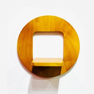 Wooden <b>Wall</b> Shelf Carved Wooden <b>Wall</b> Mount Storage Rack <b>for</b> Holding Flower Pots Beautiful <b>Wall</b> Art-Buy Now! - Product Image 1