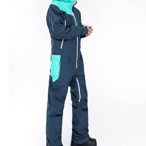 <b>One</b> Piece Snow <b>Suits</b> Adults <b>ski</b> <b>suit</b> Fashionable High Quality Waterproof Breathable <b>One</b> Piece <b>Ski</b> <b>Suits</b> - Product Image 4