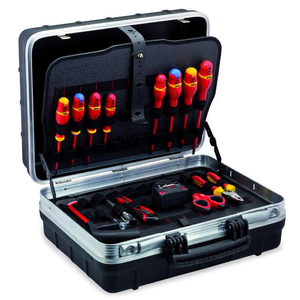 Ensemble d'outils électrotechniques Usag, assortiment de 14 pièces, dans un coffret - Product Image 2