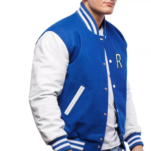 Veste universitaire élégante pour hommes manches longues High Street Design Pakistan veste en Satin à capuche décoration de poche état mince nouveau - Product Image 3