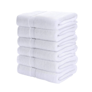 ILEF Premium Quality Cotton Seabrook <b>Stripe</b> Jacquard <b>Hand</b> <b>Towel</b> Adult Size Absorbent Sustainable Customizable Logo OEM Style - Product Image 1