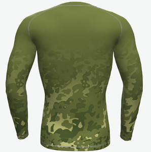 Protège-éruption personnalisé BJJ MMA-Manches complètes en polyester/coton écologique à séchage rapide et respirant - Product Image 6