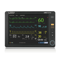 Mindray UMEC12 Vet Veterinär-Patientenmonitor 12,1 Zoll Tier-Vitalzeichenmonitor mit EKG SpO2 NIBP TEMP EtCO2