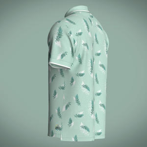 Camiseta deportiva de Golf de secado rápido y transpirable de alta calidad para hombre, camiseta de Polo con estampado de sublimación completa, logotipo personalizado, patrón sólido - Product Image 5