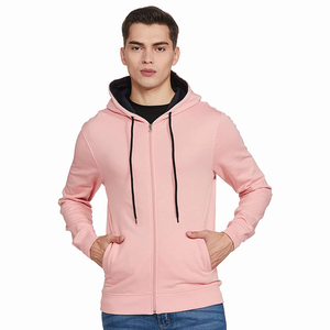 Sweat à capuche unisexe à poche kangourou personnalisé de haute qualité Style tendance en différentes couleurs 100% coton pour l'hiver - Product Image 3