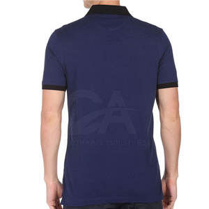 เสื้อยืดโปโลสีแบบลำลองเสื้อยืดโปโลออกแบบโลโก้ได้ตามต้องการ - Product Image 4