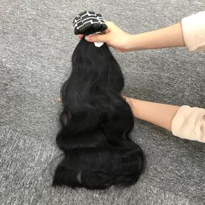 Top vente en gros VQ cheveux Bella modèle droit Double dessiné 100% humain Remy os droit vierge bande Extensions de cheveux - Product Image 4