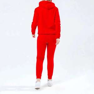 กางเกงวอร์มมีฮู้ดแบบสวมหัวผ้าฝ้ายโอเวอร์ไซส์สำหรับผู้หญิงชุดวอร์มลำลองสำหรับฤดูหนาวมีซิปตกแต่งแนวสตรีทสำหรับผู้ชาย - Product Image 5