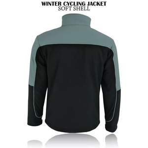 Chaqueta Softshell de invierno a prueba de viento para hombre, chaquetas cálidas de lana para exteriores, precio de calidad, chaqueta Softshell personalizada para hombre - Product Image 2