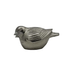 Unique Design Aluminum Crane Bird Sculptures <b>Abstract</b> Figurines Golden Finished for Home Living Room Desktop Sculpture - Product Image 5