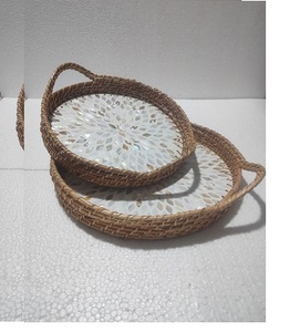 Plateaux en bois faits à la main fête apéritif fruits plateau de service décor grand plateau à fromage en bois d'acacia gâteau assiettes alimentaires - Product Image 4