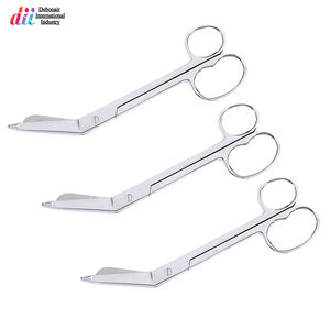 Debonairii-Tijeras de vendaje quirúrgico, de acero inoxidable, curvadas y rectas - Product Image 2