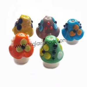 Authentic Millefiori-Style Chevron Trade <b>Glass</b> Beads Custom Made in Assorted Mixed Colors for Jewelry or Beadwork Box Packed - Product Image 1