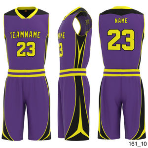 Baloncesto camiseta pantalones cortos uniforme personalizado mujeres baloncesto uniformes trajes al por mayor hombres baloncesto Jersey conjunto juvenil barato - Product Image 5