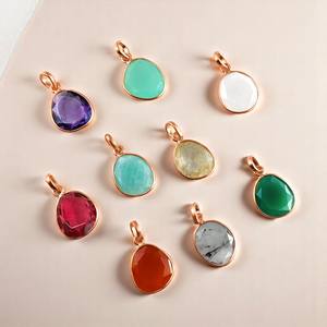 Carnelian Uneven Bezel <b>Pendant</b> - Product Image 2