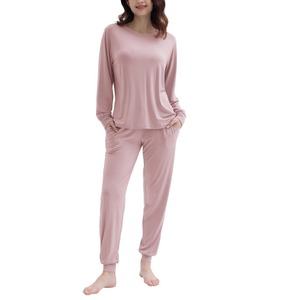 Venta al por mayor 100% camisetas de algodón para las mujeres de marca personalizada de manga larga Casual Tops Digital impresión Logo transpirable sólido de BD - Product Image 1