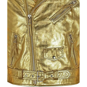 Veste de moto en cuir coupe-vent de haute qualité pour hommes, veste en cuir véritable pour hommes européens de grande taille - Product Image 5