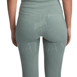 Conjuntos de yoga duraderos de alta Fabricación, color liso de Pekín personalizado con decoración de encaje para niñas - Product Image 6