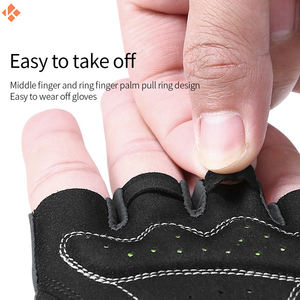 Nouveaux gants de cyclisme mi-doigts respirants et résistants à l'usure pour hommes et femmes, idéaux pour les sports de plein air et le cyclisme sur route - Product Image 4