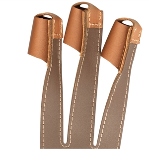 Gants de tir à l'arc à 3 doigts en cuir de haute qualité faciles à porter pour l'équipement d'arc essentiel de la main droite et gauche - Product Image 3
