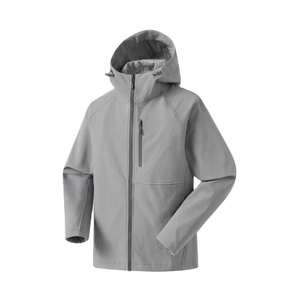 Chaqueta Softshell para Hombre 2026 con Logotipo Personalizado, Impresión por Transferencia de Calor, Cuello con Capucha, Cierre Frontal con Cremallera, Transpirable - Product Image 1