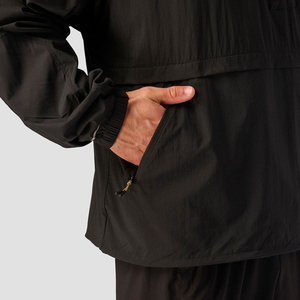 Custom Wholesale <b>Mens</b> Lightweight Waterproof Windbreaker <b>Jacket</b> <b>Pullover</b> Outdoor Sports Hooded Anorak Coat for <b>Men</b> Streetwear - Product Image 3