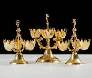 Porte-oeufs en laiton créatif de luxe Design rustique revêtement artisanat en laiton coquetier vaisselle article de décoration - Product Image 2