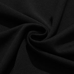 เสื้อโปโลสำหรับผู้ชายเสื้อโปโลแขนยาวระบายอากาศสีพื้นสำหรับผู้ชาย - Product Image 6