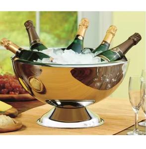 Cuenco de champán redondo de Metal Chapado en cobre, cuenco de almacenamiento de cóctel de vino de acero inoxidable para uso en bares y hoteles - Product Image 5