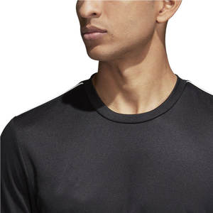 Camisetas de secado rápido ecológicas tejidas de algodón 100% con diseño personalizado para hombre-Venta al por mayor OEM 2025 - Product Image 3