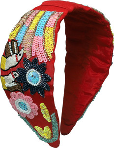 Trendy Luxury Custom Style Baby Girls Fabric Hair Accessories Indian Manufacturer Low Price Headband for Baby <b>Shower</b> Kids - Product Image 1