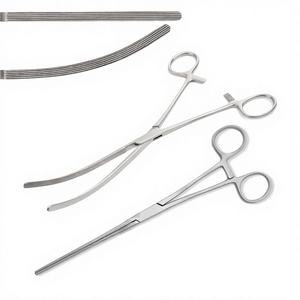 Doyen Intestinal Forceps Incurvé En Acier Inoxydable 25.cm Instruments Chirurgicaux Fabricant au Pakistan Base Matériel Chirurgical - Product Image 1