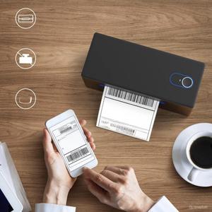 Impresora Térmica Inalámbrica Portátil, Batería de 2600 mAh, Impresión sin Tinta, Tamaño de Papel Ajustable, Tecnología Anti-Encogimiento, Grado DIY-OEM - Product Image 4