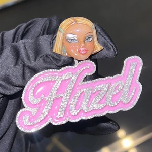 RB Gems Custom 925 Sterling Silver Moissanite Diamond Pendant para hombres 3D Rose Gold 3D Face Bezel Setting Hip-Hop White Gold - Product Image 1