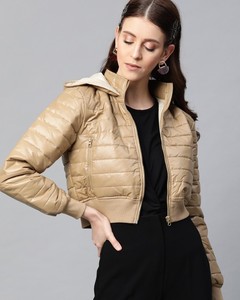 Fabricantes de ropa de mujer al por mayor Ropa de mujer burbuja de invierno personalizada para mujer Chaqueta y abrigos con cuello - Product Image 1