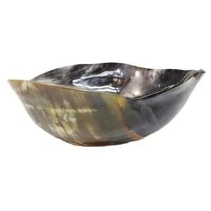 Bol en corne de buffle d'eau fabriqué à la main pour servir de la nourriture Bol en corne décoratif unique pour centres de table Bol en corne durable - Product Image 3