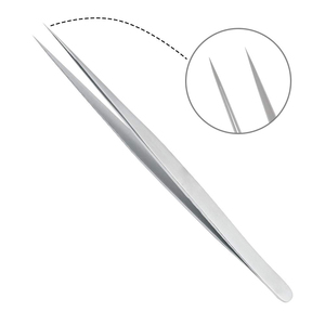 Pince à épiler d'extension de cils en acier inoxydable de marque privée de haute qualité - Product Image 2