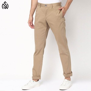 Último estilo cinturón ajustable fácil de usar hombres chinos pantalones personalizados de moda Venta de calidad superior pantalones al aire libre hombres chinos Pantalones - Product Image 1