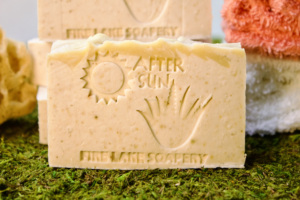 สบู่ก้อนโคลด์โปรเซสหลังออกแดด - สบู่ทำมือจากธรรมชาติทั้งหมด โดย Fire Lake Soapery - Product Image 3