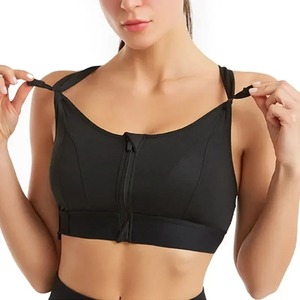 Sports <b>Yoga</b> Bra, Tight Fitting, Gathering, High-strength, Shockproof, Fitness, Running, Cycling, with Chest <b>Cushion</b>, Sports Top - Product Image 2