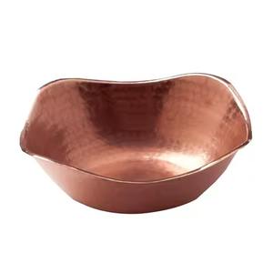 Pure Copper Hand Hammered Modern <b>Dinnerware</b> Bowls Dishwasher Safe for Parties - Product Image 1