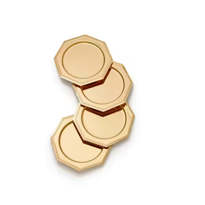 New Arrival Best Stainless Steel Metal <b>Coaster</b> <b>Drinks</b> Pads Table Decoration Pads by decor impex - Product Image 2