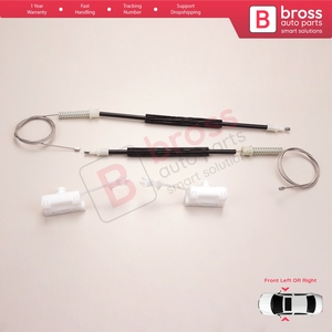 ชุดซ่อมมอเตอร์กระจกหน้าต่าง BWR5199+BWR5200 ด้านหน้าซ้ายหรือขวา สำหรับ 147 937 ปี 2000-2010 3/5 ประตู 46751871 46751870 - Product Image 2