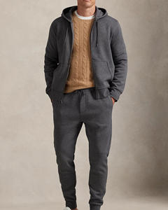 Sweat à capuche zippé surdimensionné classique à la mode pour hommes 100% coton tissu de haute qualité utilisé avec logo personnalisé et impression numérique - Product Image 5