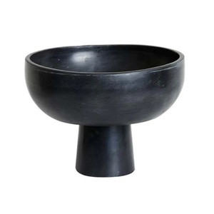 Bol de service moderne de luxe écologique, design américain, bol en marbre italien, bol décoratif pour table, hôtel, restaurant - Product Image 1