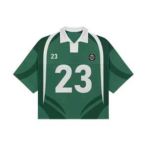 Maillot de football américain Dernier design Sublimation personnalisée Maillot de football américain en tissu de maille lourde - Product Image 3