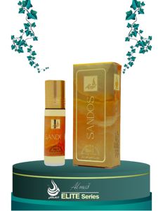 AL MAS Sandos Perfume Unisex Premium en Roll-On de 6ml |   Aceite de Perfume con Fragancia Amaderada Fresca y Duradera para Hombres y Mujeres - Product Image 1
